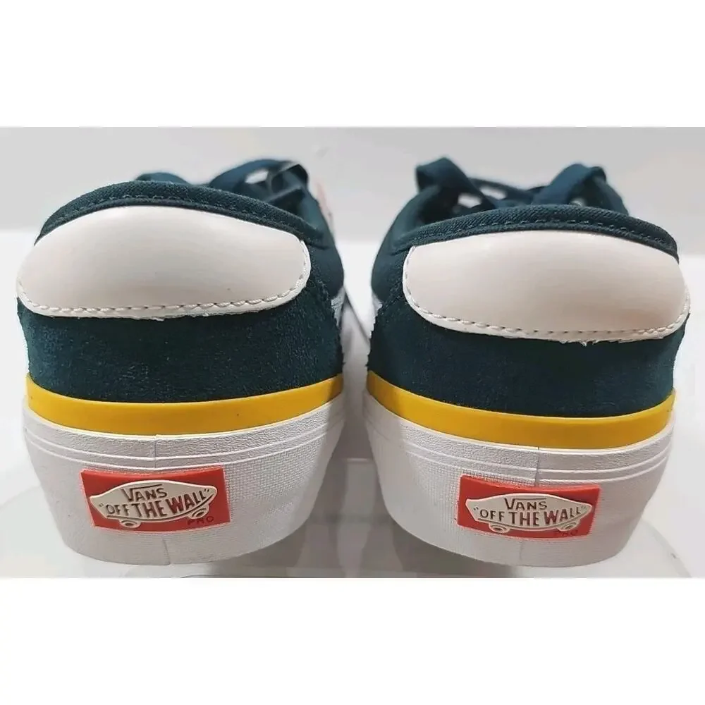 Vans~Woman 8.5; Men's 7~Chima Pro 2 Suede/Canvas Low Top Sneaker Atlantic Color